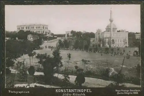 Foto Konstantinopel Istanbul Türkei,-Kiöschk, Moschee