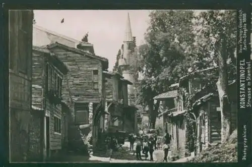 Foto Konstantinopel Istanbul Türkei, Straße in Stambul