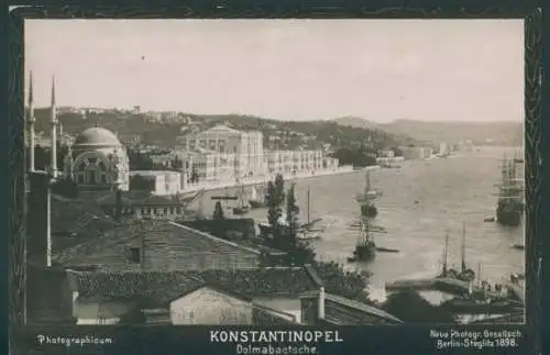 Foto Konstantinopel Istanbul Türkei, Dolmabagtsche