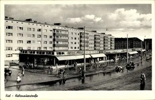 Ak Kiel in Schleswig Holstein, Holtenauerstraße
