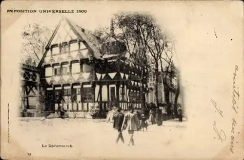Ak Paris, Weltausstellung 1900, Dänemark