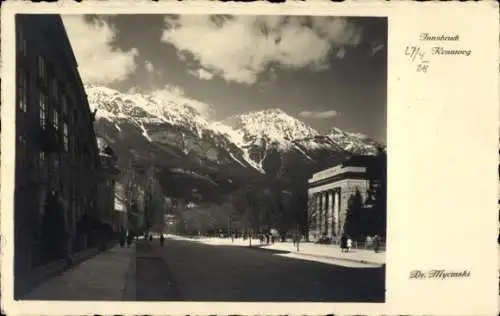 Ak Innsbruck in Tirol, Rennweg