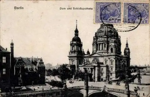 Ak Berlin Mitte, Dom, Schlossapotheke