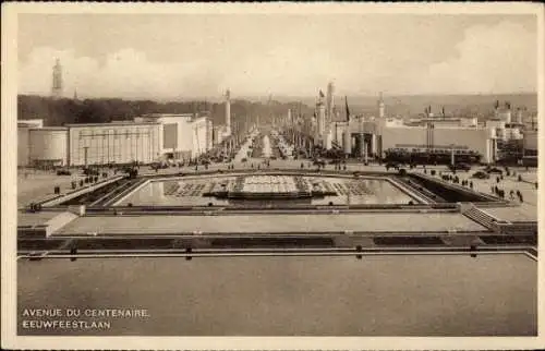 Ak Brüssel Brüssel, Ausstellung 1935, Avenue du Centenaire