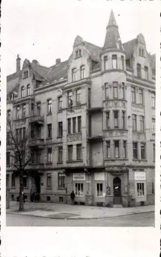 Foto Ak Hannover, Eckgebäude, Geschäft