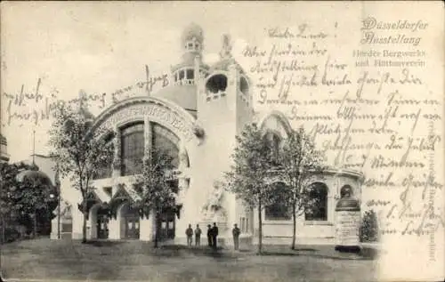 Ak Düsseldorf am Rhein, Industrie- und Gewerbeausstellung 1902, Hörder Bergwerks und Hüttenverein