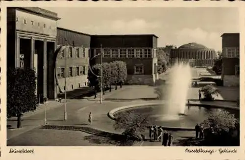 Ak Düsseldorf am Rhein, Ausstellungsgelände