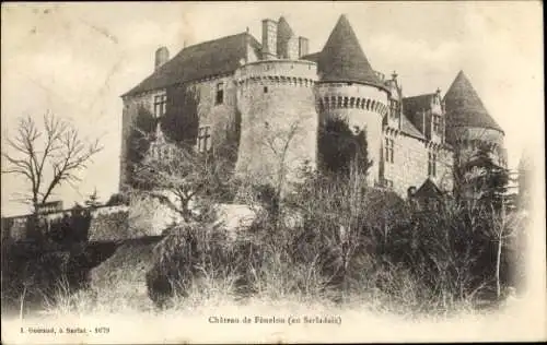 Ak Sainte Mondane Dordogne, Schloss Fénelon