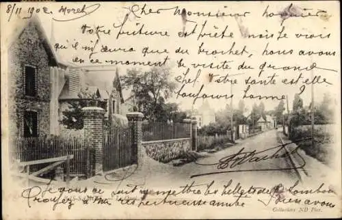 Ak Bas Samois Seine et Marne, Quai