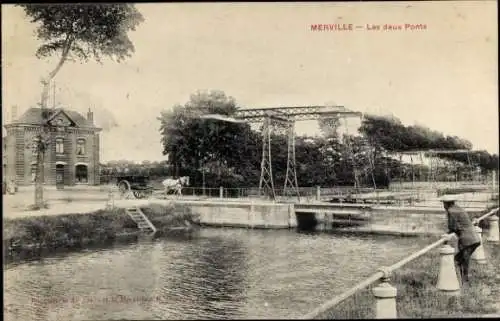 Ak Merville Nord, Les deux Ponts