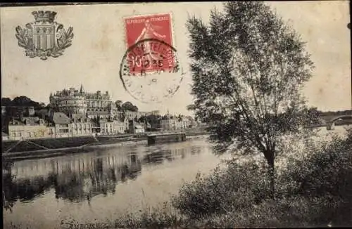 Ak Amboise Indre et Loire, Panorama