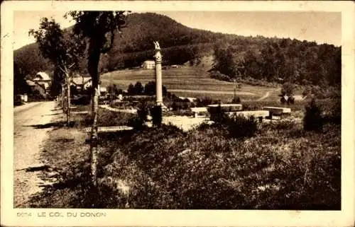 Ak Le Donon Hohe Donne Elsass Bas Rhin, Col du Donon