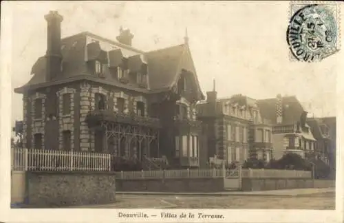 Ak Deauville Calvados, Villas de la Terrasse
