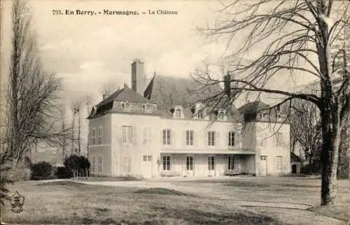 Ak Marmagne Cher, Schloss