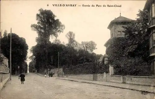 Ak Ville d'Avray Hauts  de Seine, Parc Saint Cloud