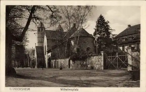 Ak Bad Gandersheim am Harz, Wilhelmsplatz