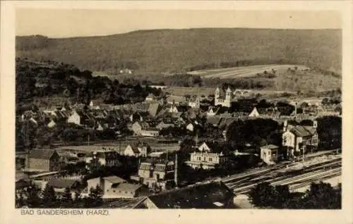 Ak Bad Gandersheim am Harz, Gesamtansicht