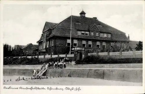 Ak Wyk auf Föhr Nordfriesland, Berliner Kinderheilstätte Schöneberg