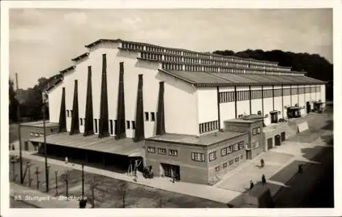 Foto Ak Stuttgart am Neckar, Stadthalle