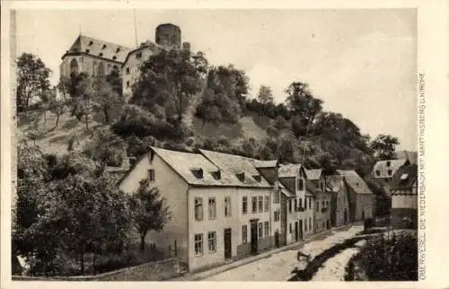 Ak Oberwesel am Rhein, Niederbach, Martinsberg, Kirche