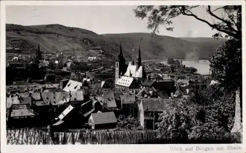 Ak Bingen am Rhein, Panorama