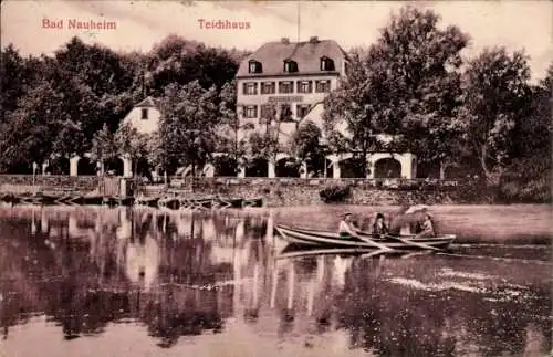 Ak Bad Nauheim in Hessen, Teichhaus