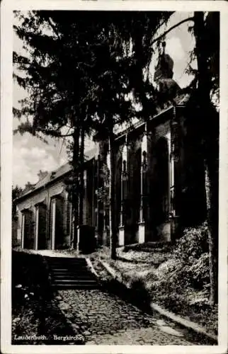 Ak Laudenbach Weikersheim in Tauberfranken, Bergkirche