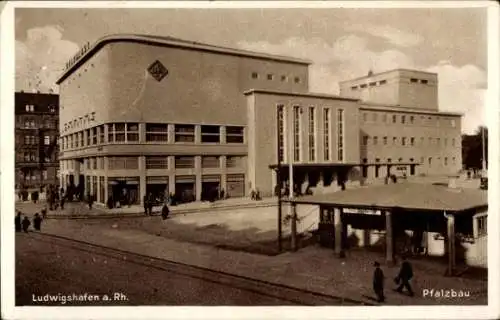 Ak Ludwigshafen am Rhein, Pfalzbau