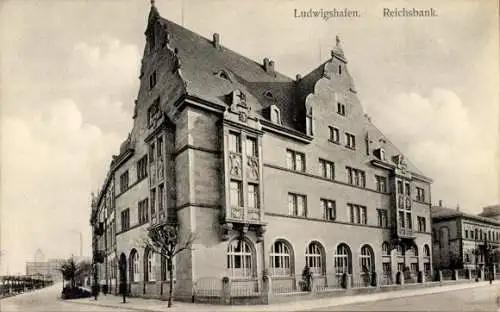 Ak Ludwigshafen am Rhein, Reichsbank