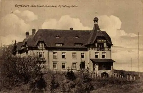 Ak Kirchheimbolanden in der Pfalz, Erholungshaus
