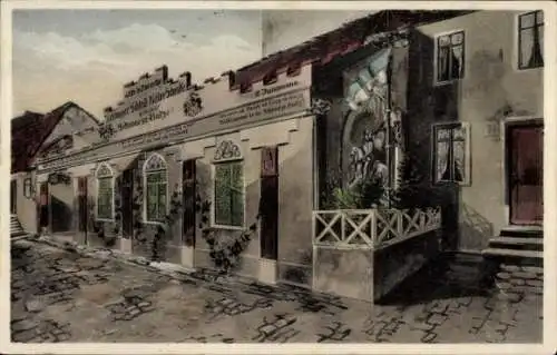 Ak Ebernburg Rheinland Pfalz, Schwarze Katze