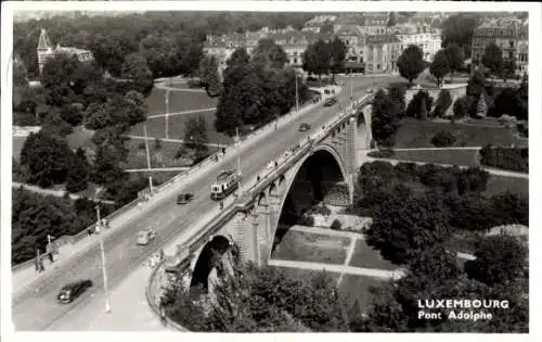 Ak Luxemburg, Pont Adolphe, Brücke