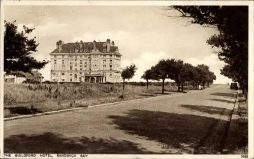 Ak Sandwich Kent England, Das Guildford Hotel