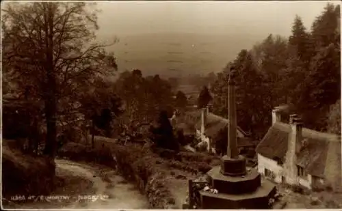 Ak Selworthy Somerset England, Dorf