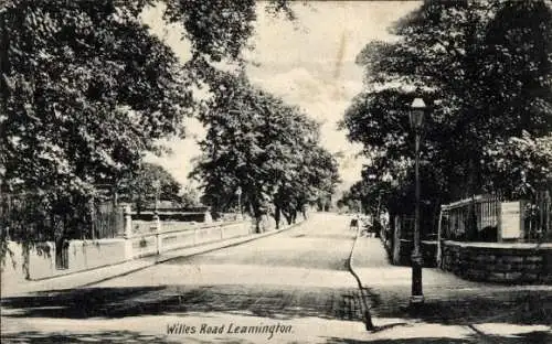 Ak Leamington Spa Warwickshire England, Willes Road