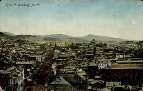 Ak Hobart Tasmanien Australien, Panorama