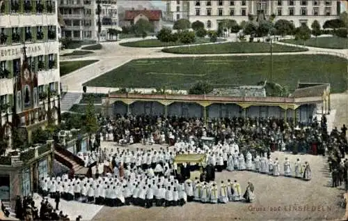 Ak Einsiedeln Kanton Schwyz Schweiz, Gottesdienst