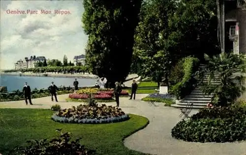Ak Genève Genf Schweiz, Parc Mon Repos
