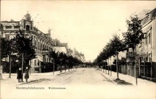 Ak Berlin Pankow Niederschönhausen, Waldowstraße