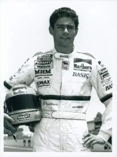 Foto Rennfahrer Karl Wendlinger, Formel 300 Marko Team