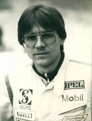 Foto Rennfahrer Karl Friedrich Beck, Deutsches Opel Team, Kadett GTE
