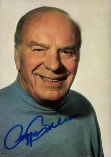 Ak Schauspieler Beppo Brem, Portrait, Autogramm