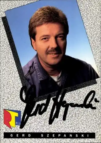 Ak Schauspieler Gerd Szepanski, Portrait, Autogramm, RTLplus