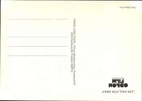 Ak Schauspieler Günter Strack, Autogramm, Portrait, Serie Ein Fall für Zwei