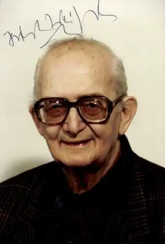 Ak Schauspieler Herbert Weißbach, Portrait, Autogramm