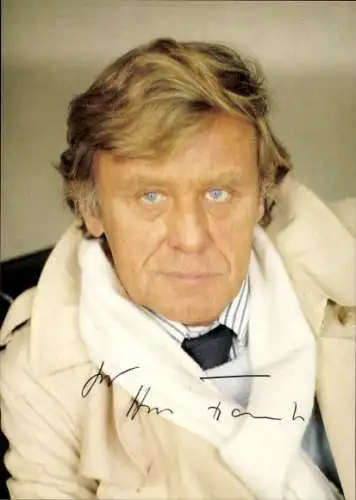 Ak Schauspieler Horst Frank, Portrait, Autogramm