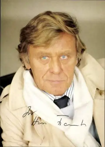 Ak Schauspieler Horst Frank, Portrait, Autogramm