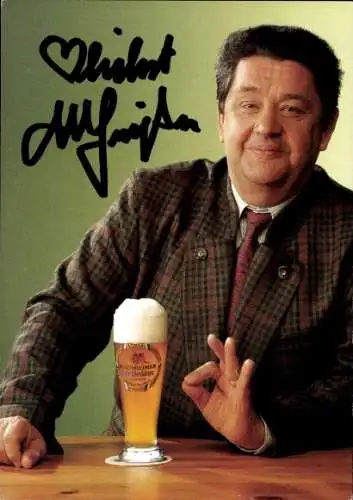 Ak Schauspieler Max Grießer, Portrait, Autogramm