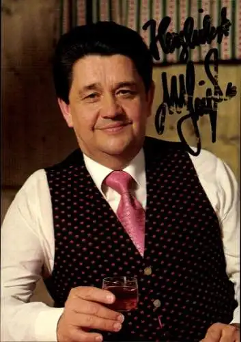 Ak Schauspieler Max Grießer, Portrait, Autogramm