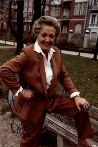 Ak Schauspielerin Olga von Togni, Portrait, Autogramm